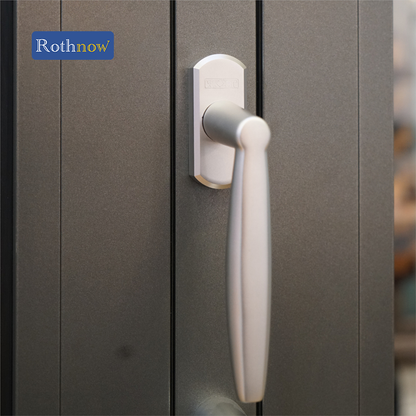 Rothnow® 75 Series high-quality aluminum bifold door, black finish, 2400mm wide by 2300mm high, for modern interior or exterior use.