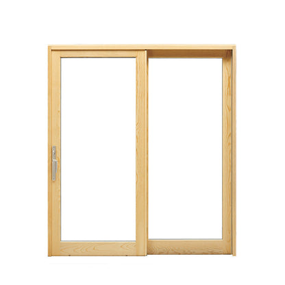 Rothnow® Aluminum Sliding Door from the 120 Series with black finish, thermal break design, 2700mm width and 2200mm height.
