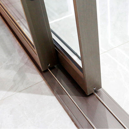 Rothnow Aluminum Door 190 Series sliding door in black, measuring 2700mm wide by 2200mm high, with a 150mm thickness.