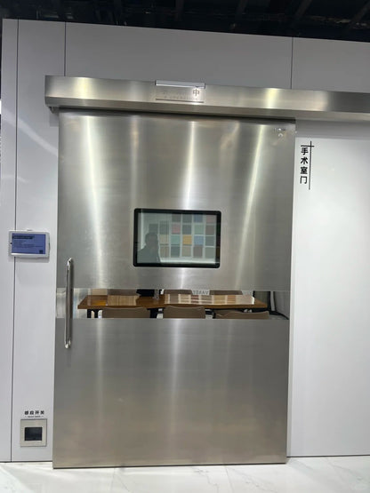 Steel fire-rated door by Rothnow, UL Certified, 3x7 feet, with durable steel surface designed for safety and fire resistance.