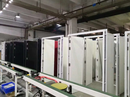 Steel fire-rated door by Rothnow, 3W x 7H, UL certified steel fire door for safety and durability in commercial and industrial settings