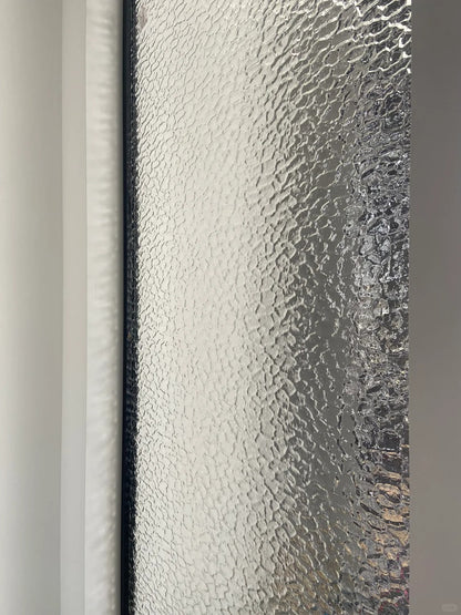 Rothnow aluminum sliding door with 16x35 slim frame, stone glass, white finish, measuring 3940mm x 2280mm x 150mm width.
