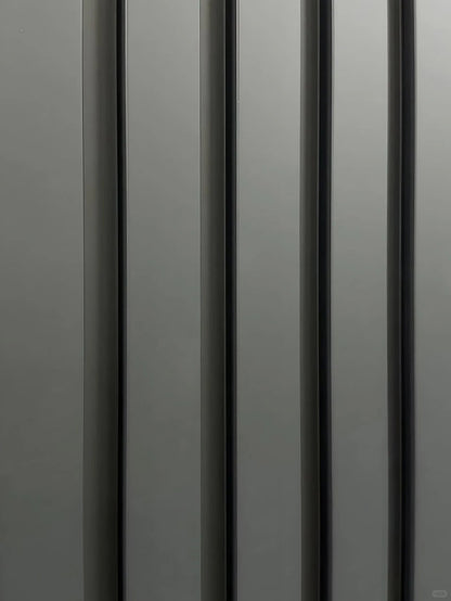 Rothnow® cast aluminum front and entrance swing door in brown, 800mm wide by 2100mm high with 150mm wall thickness.