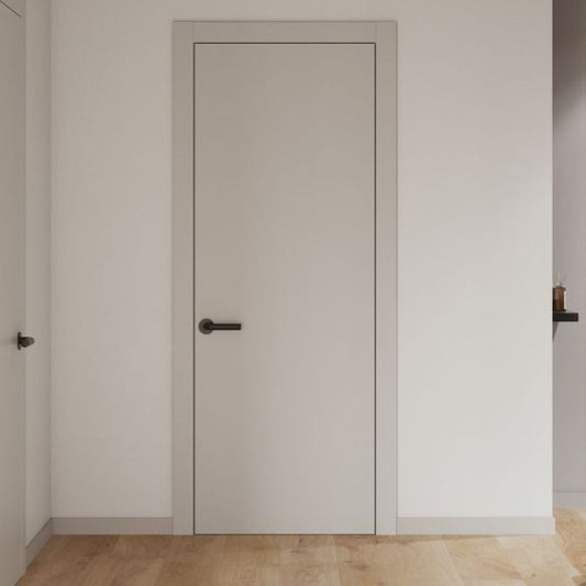 Rothnow wooden door with HPL finish, 800mm wide, 2100mm tall, 150mm wall thickness, modern door design.
