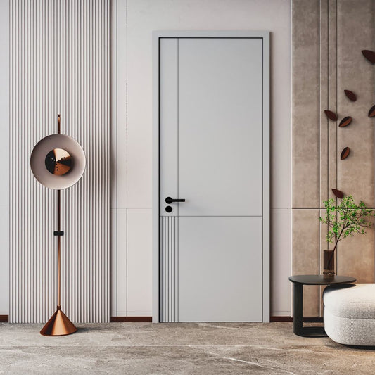 Rothnow® wooden door with HPL finish, 800mm wide, 2100mm high, 150mm wall thickness, suitable for interior use