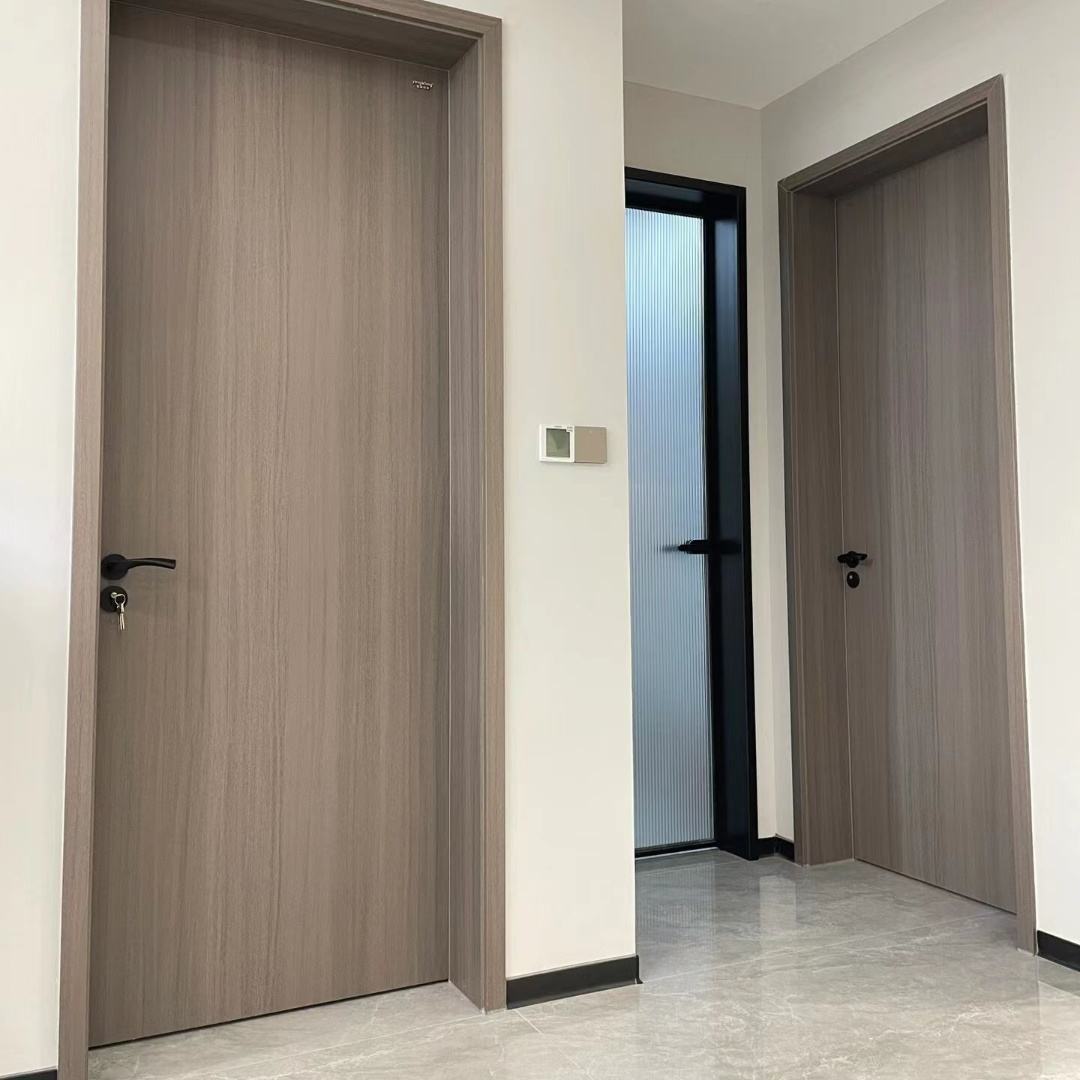 Rothnow® wooden door with HPL finish, 800mm wide, 2100mm high, 150mm wall thickness, ideal for interior use.