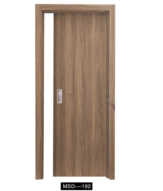 Rothnow wooden door with HPL finish, 800mm wide, 2100mm tall, 150mm wall thickness, suitable for interior use.