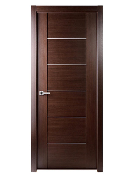 Rothnow wooden composite veneer door, 800mm width and 2100mm height, with a 150mm wall thickness, natural wood finish.