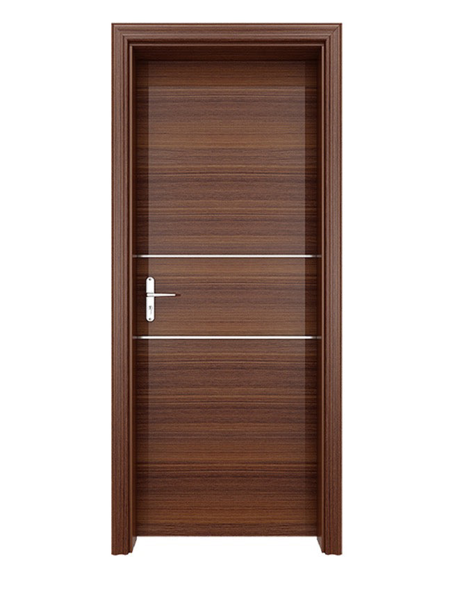 Rothnow wooden door with composite veneer, 800mm width, 2100mm height, 150mm wall thickness, modern interior door design