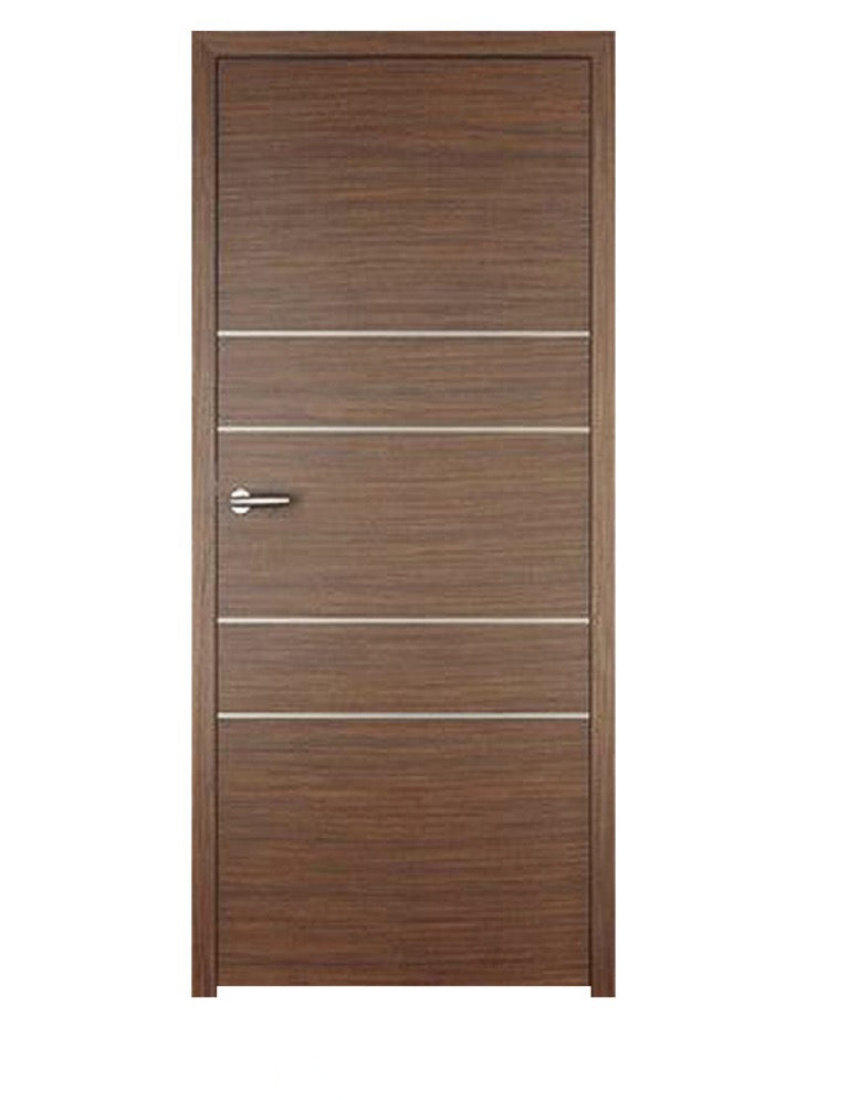 Rothnow wooden composite veneer door with 800mm width, 2100mm height, 150mm wall thickness, showcasing natural wood grain.