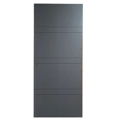 Rothnow® wooden HPL door with 800mm width, 2100mm height, 150mm wall thickness, featuring a sleek door design.