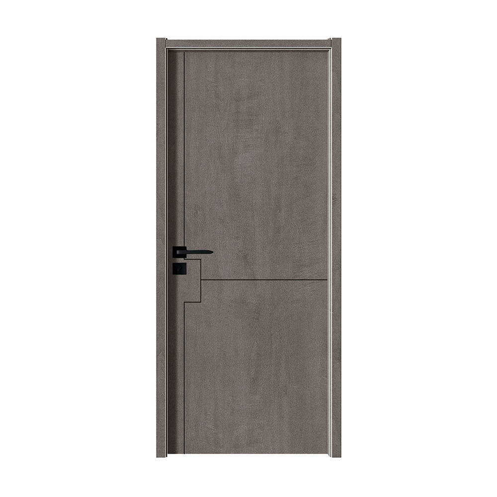 Rothnow wooden HPL door with a sleek finish, 800mm wide and 2100mm high, featuring a 150mm thick wall for modern interior use.