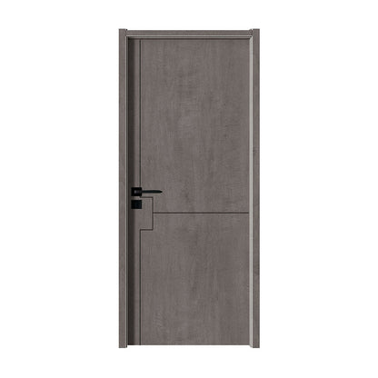 Rothnow wooden HPL door with a sleek finish, 800mm wide and 2100mm high, featuring a 150mm thick wall for modern interior use.