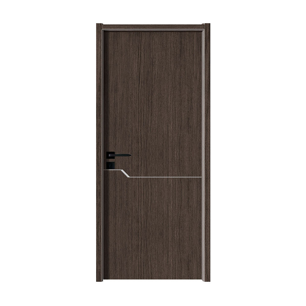 Rothnow wooden door RN-WD009 with HPL finish, 800mm wide, 2100mm high, 150mm wall thickness, natural wood appearance.