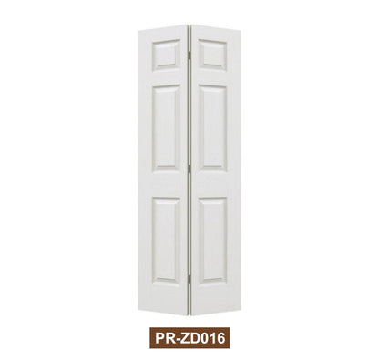 Rothnow wooden lacquer folding door in white, 800mm wide, 2100mm high, with 150mm wall thickness, suitable for interior use