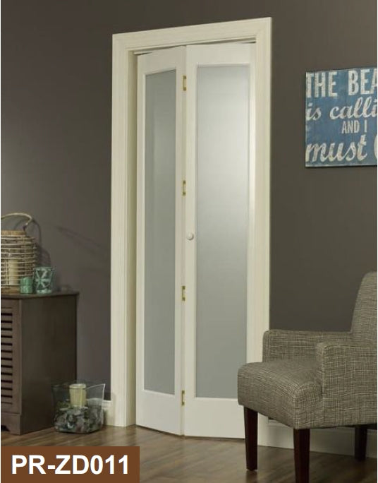 Rothnow wooden folding lacquer door with white finish, 800mm width, 2100mm height, and 150mm wall thickness, for interior use.