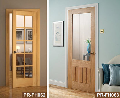 Rothnow® wooden lacquer door, 800mm wide by 2100mm high, with white finish and 150mm wall thickness, ideal for interior use