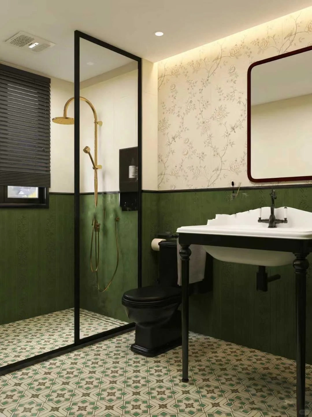 Rothnow® aluminum bathroom partition with clear glass, slim frame, 16x45 series, suitable for shower rooms and privacy spaces.