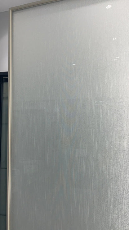 Rothnow aluminum door with white finish, wired glass panel, 16x45 series, 820mm W x 2220mm H, modern exterior or interior entrance