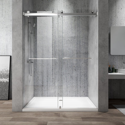 Rothnow North American style shower panel with mirrored double sliding doors, black finish, measuring 900mm wide and 2200mm high.