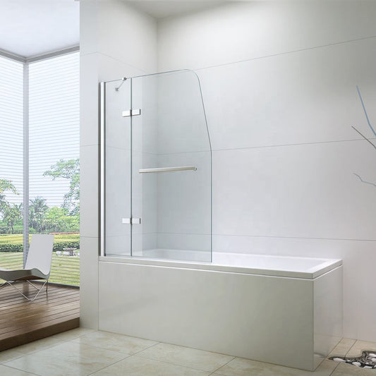 Black Rothnow shower panel with walk-in bathtub shower door, featuring sleek glass and modern design for European walk-in baths.