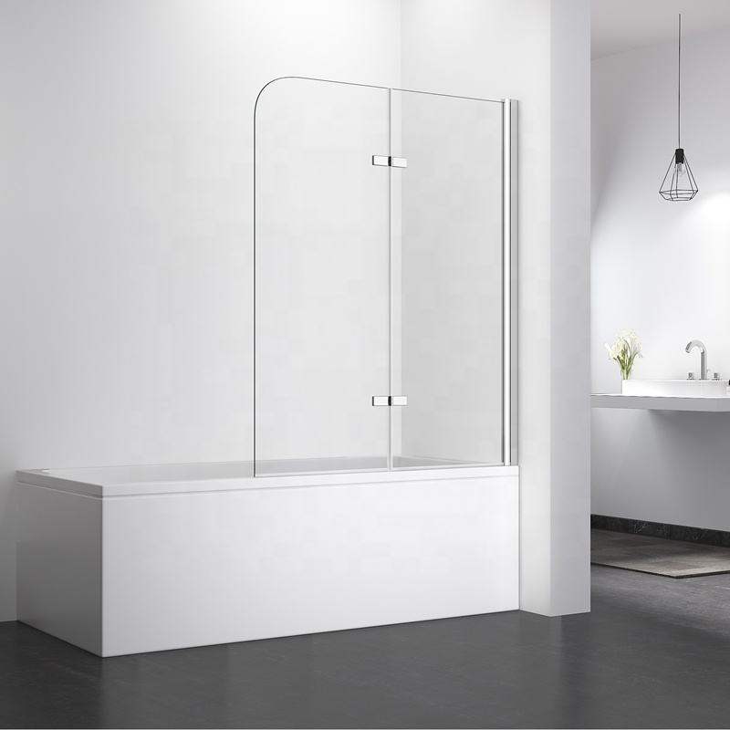 Black Rothnow shower panel walk-in bathtub shower door with clear glass and sleek design for modern bathroom showers.