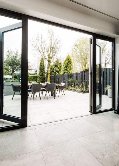 Rothnow oversized aluminum swing door, 55 series, 1.8mm thickness, black finish, large 900mm width and 2200mm height.