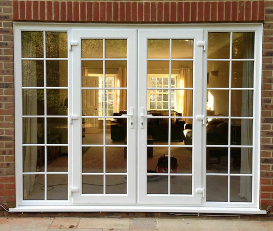 Rothnow vinyl swing UPVC door in black, 900mm wide and 2200mm high, with a sleek modern design for residential use
