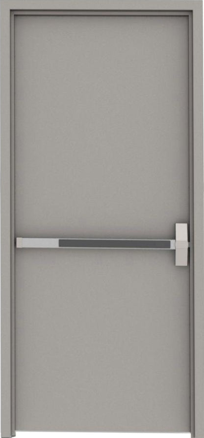 Rothnow® steel fire-rated door RN-SFD07, swing steel door for fire safety, 990mm wide, 2360mm high, with 150mm wall thickness.
