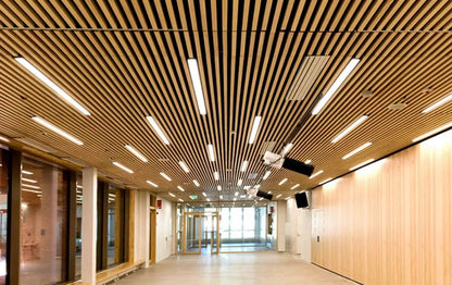 Black Rothnow aluminum ceiling panel designed for customized sizes, featuring a sleek, modern finish for ceiling interior applications.