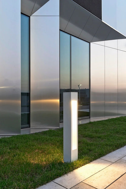 Black Rothnow aluminum panel curtain wall window, customized size, sleek design, and modern building exterior feature.