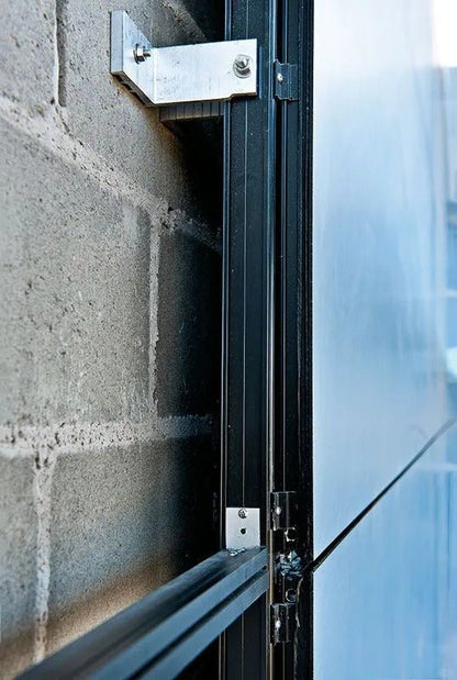 Rothnow Aluminum Panel Curtain Wall RNAC01 in black, customized size, installed as a modern building exterior window curtain wall.