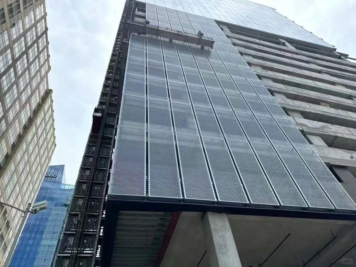 Black Rothnow® Aluminum Panel Curtain Wall RNAC11, custom-sized window with sleek, modern design and durable aluminum panels.