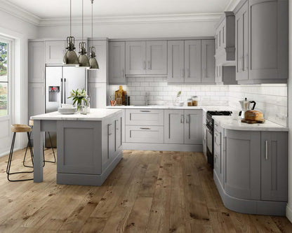Rothnow solid wood kitchen cabinet with black finish, custom size, designed for modern kitchen storage and organization.