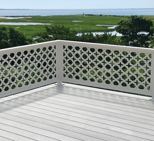 Black Rothnow laser-cutting railing and fence with intricate design, customized size, suitable for outdoor fencing and security.