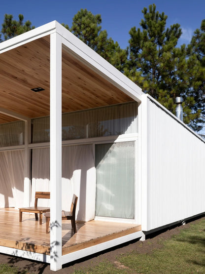 Black Rothnow prefab container house with steel structure, customized size, designed for DIY installation by Rothnow.