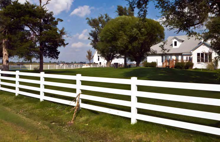 Black Rothnow PVC horse stall railing and fence, customizable size, durable and sturdy for horse enclosures.