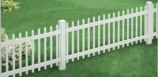 Black Rothnow PVC fencing and railing in customized size, showcasing durable and secure railing system for outdoor spaces