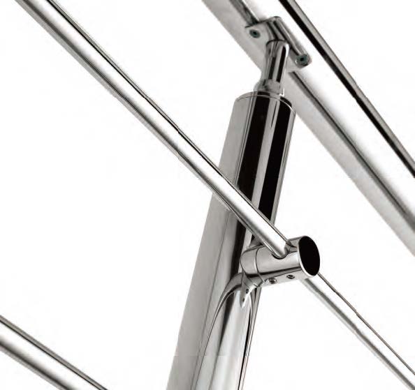 Black Rothnow rod bar railing for balcony, customizable size, sturdy metal guardrail for outdoor safety and stylish balcony protection.