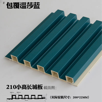 Rothnow Wall Panel RNBW01 Bambo Fiber Board black wall panel for interior decor, made by Rothnow, showcasing a sleek, modern design.
