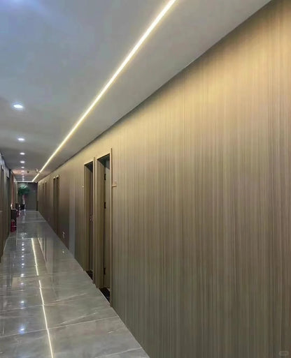 Black Rothnow Wall Panel RNBW06 Bambo Fiber Board for interior decor, showcasing a sleek, customizable wall panel design.