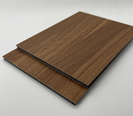 Rothnow Wall Panel RNCB02 from Carbon Crystal Board Wood Grain Series, black textured wall panel with wood grain finish.