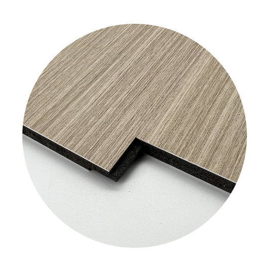 Rothnow Wall Panel RNCB02 Carbon Crystal Board from Wood Grain Series, black textured surface, customized size, modern interior decor