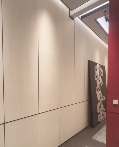 Black Rothnow® sound-proof wall panel, customizable size, with a sleek, modern design for acoustic insulation and wall decoration.