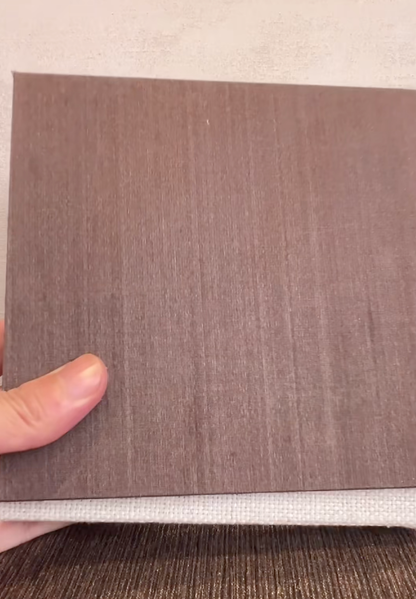 Black Rothnow® wall panel RNSP07 sound-proof wall panel, customized size, with a sleek, modern design for acoustic insulation.