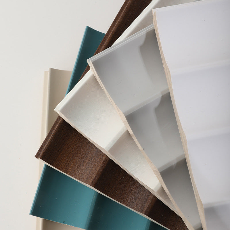Rothnow solid wood waved wall panel in black, showcasing textured, custom-sized wall panel for interior decoration.