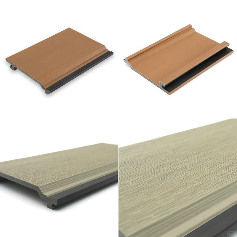 Black Rothnow wall panel in flat shape, showcasing customized size wall cladding with a sleek, modern design.