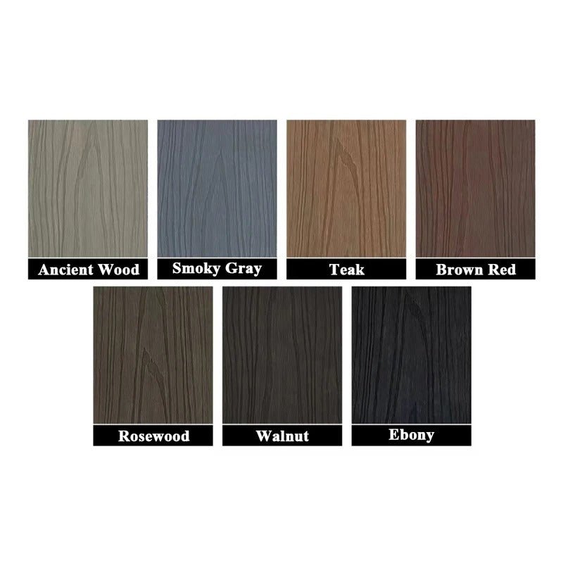 Black Rothnow® wall panel in flat shape, wall cladding for interior or exterior decor, showcasing a sleek, modern design.