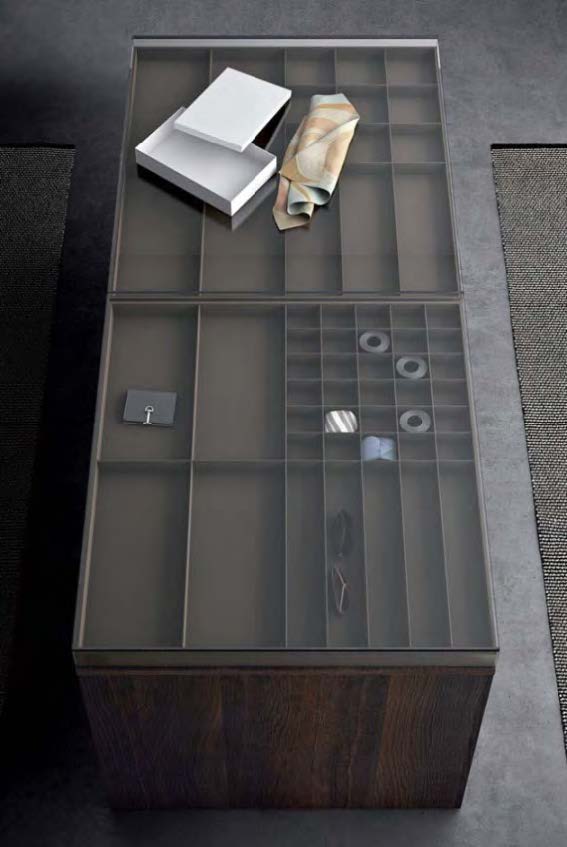 Black Rothnow Wardrobe RNW10 walk-in closet with sturdy protective railing, customized size for organized storage and stylish design.