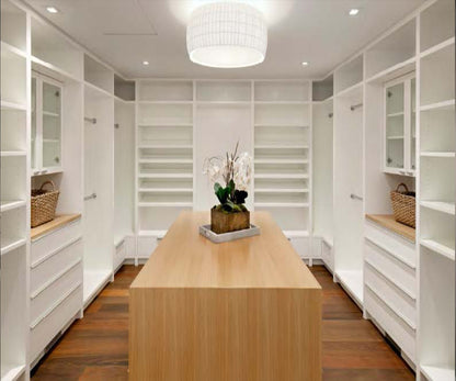 Black Rothnow Wardrobe-RNW11-WIC with custom size, showcasing its sleek wardrobe design and sturdy metal railing.